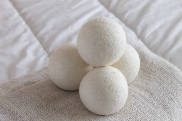 bolas de lana compactas para secadora